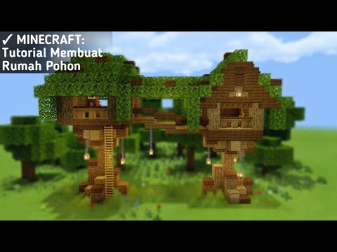 Detail Minecraft Rumah Pohon Nomer 5