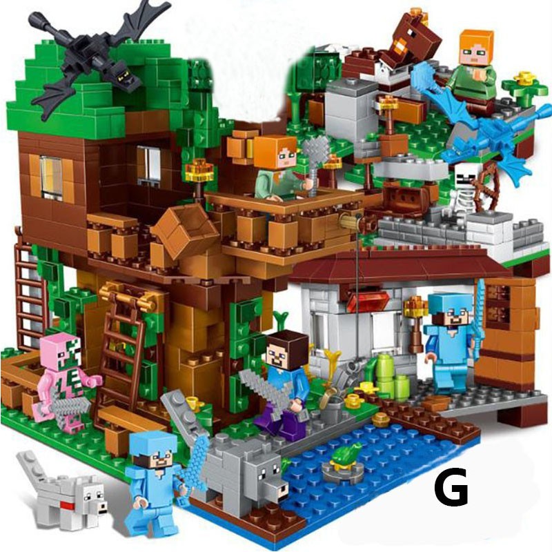 Detail Minecraft Rumah Pohon Nomer 46