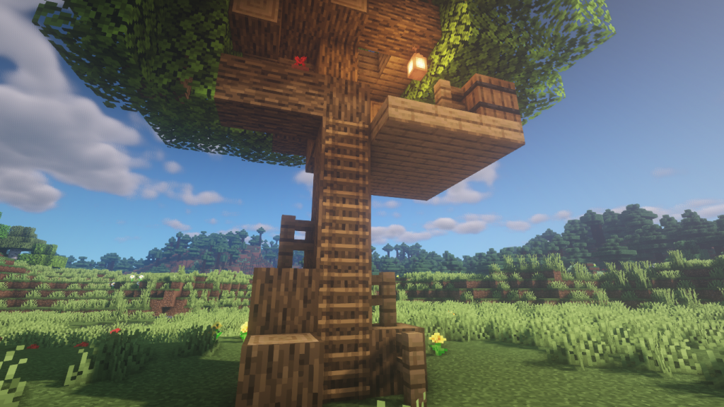 Detail Minecraft Rumah Pohon Nomer 9