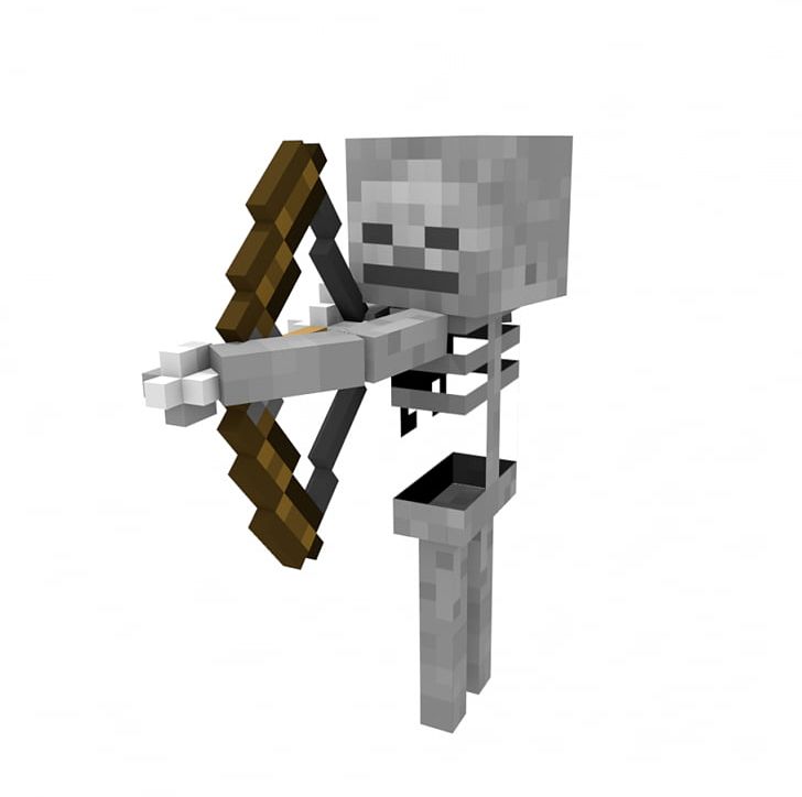 Detail Minecraft Skeleton Bow And Arrow Nomer 13