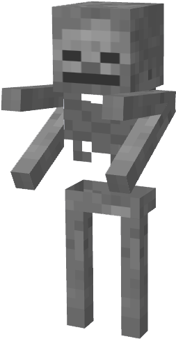 Detail Minecraft Skeleton Png Nomer 37