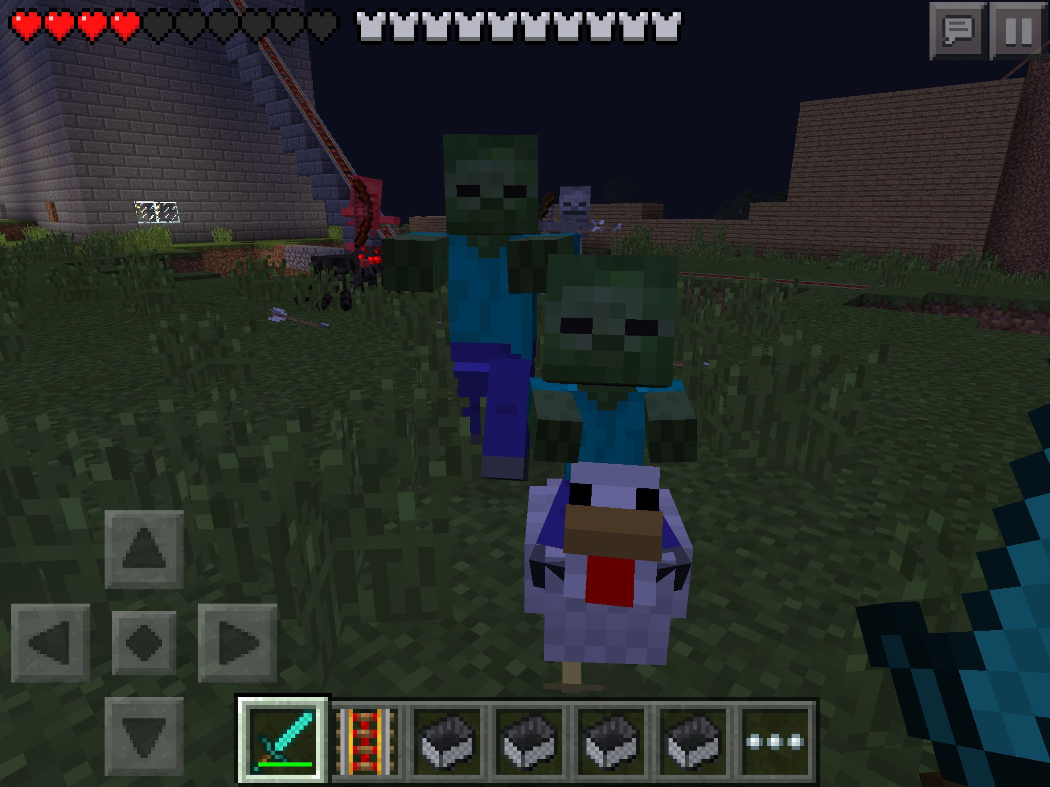 Detail Minecraft Skeleton Riding A Spider Nomer 11