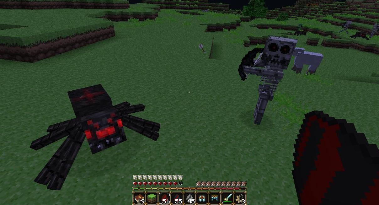 Detail Minecraft Skeleton Riding A Spider Nomer 12