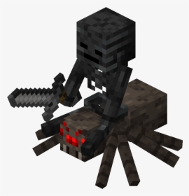 Detail Minecraft Skeleton Riding A Spider Nomer 19