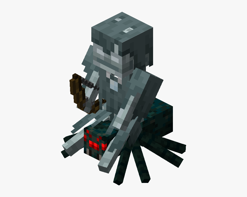 Detail Minecraft Skeleton Riding A Spider Nomer 21