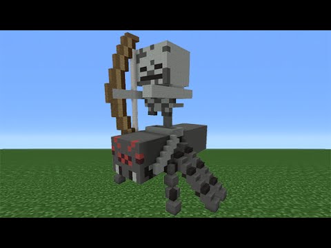 Detail Minecraft Skeleton Riding A Spider Nomer 22