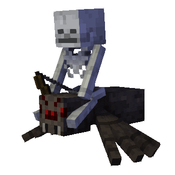 Detail Minecraft Skeleton Riding A Spider Nomer 25