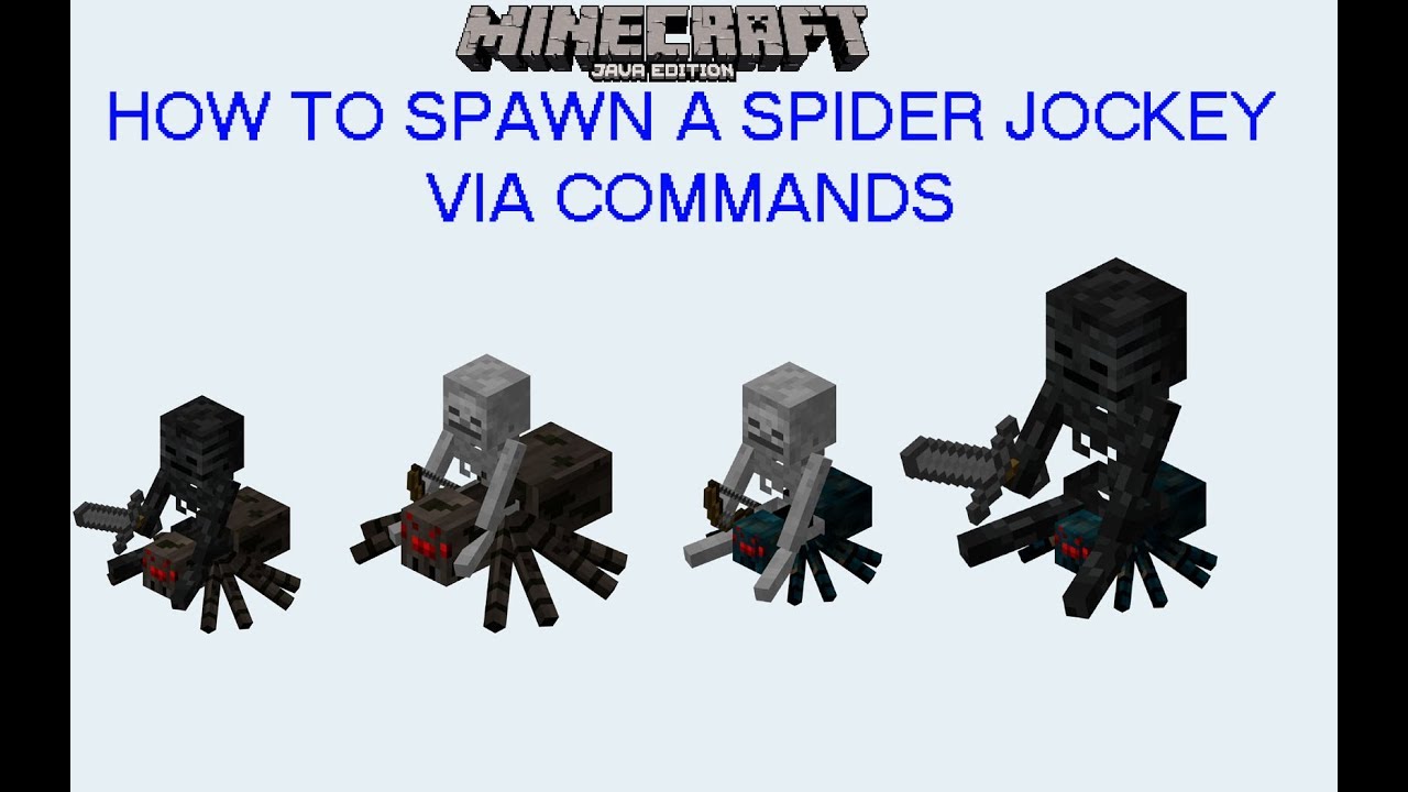 Detail Minecraft Skeleton Riding A Spider Nomer 27