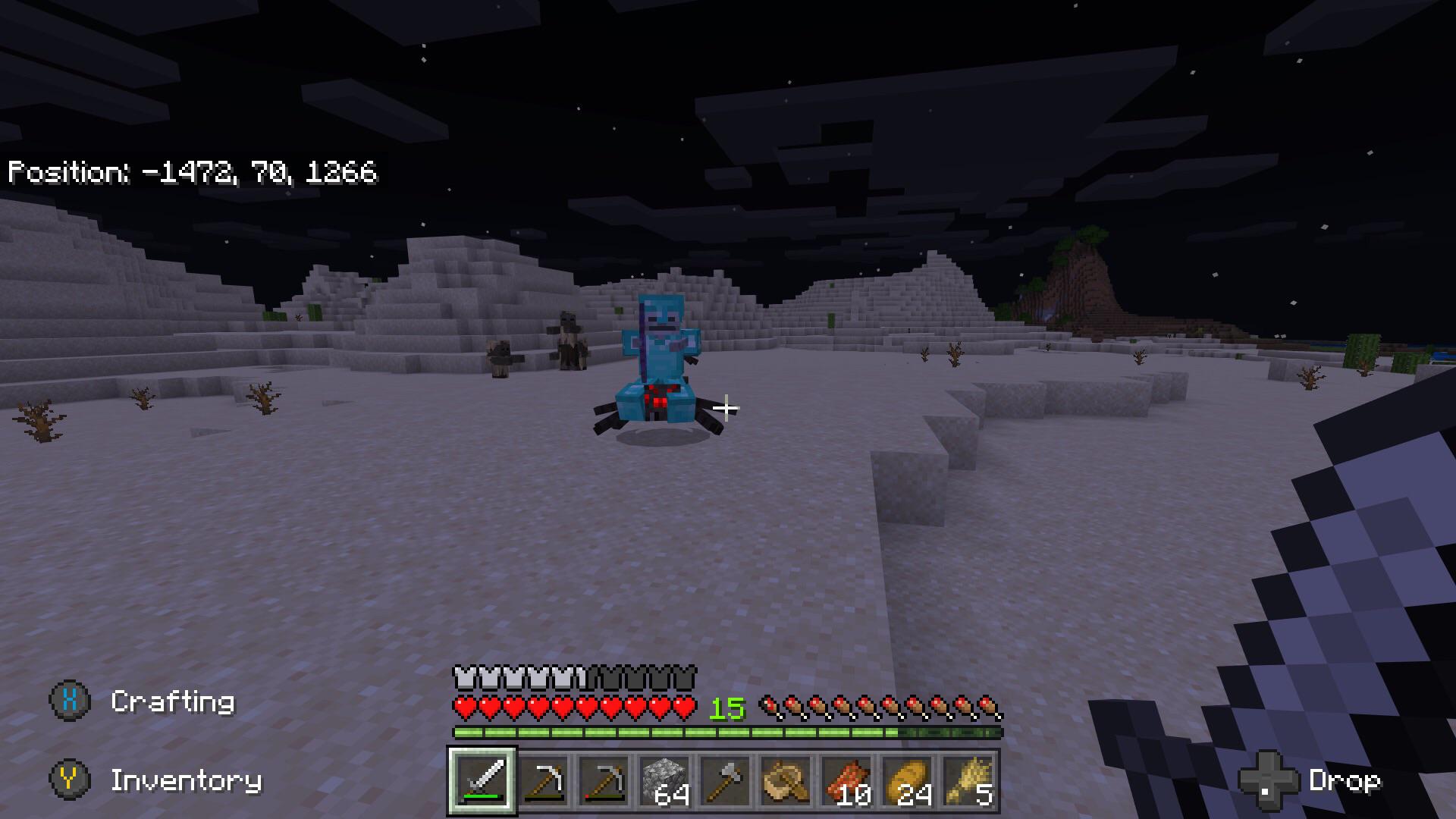Detail Minecraft Skeleton Riding A Spider Nomer 32