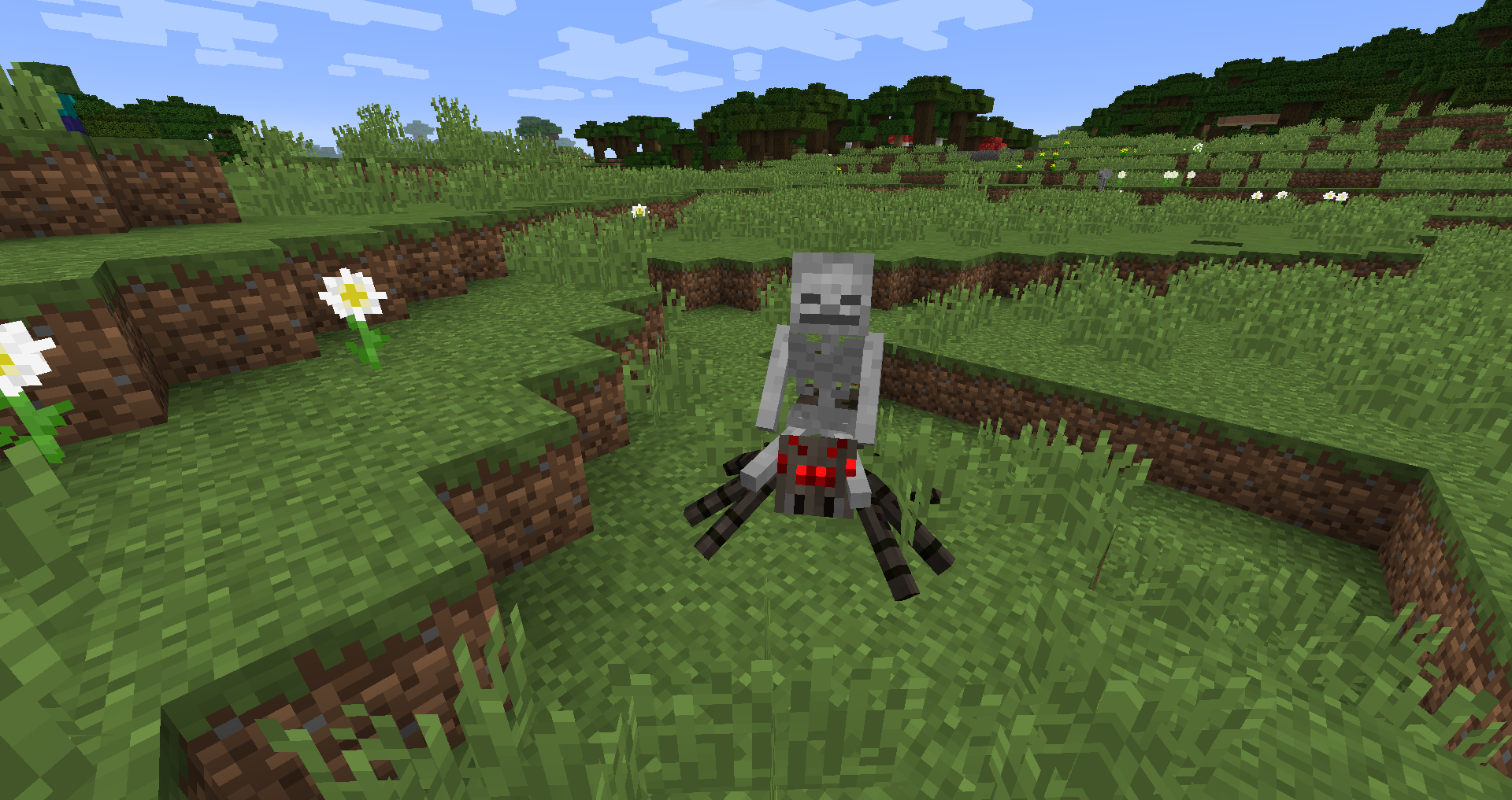 Detail Minecraft Skeleton Riding A Spider Nomer 36