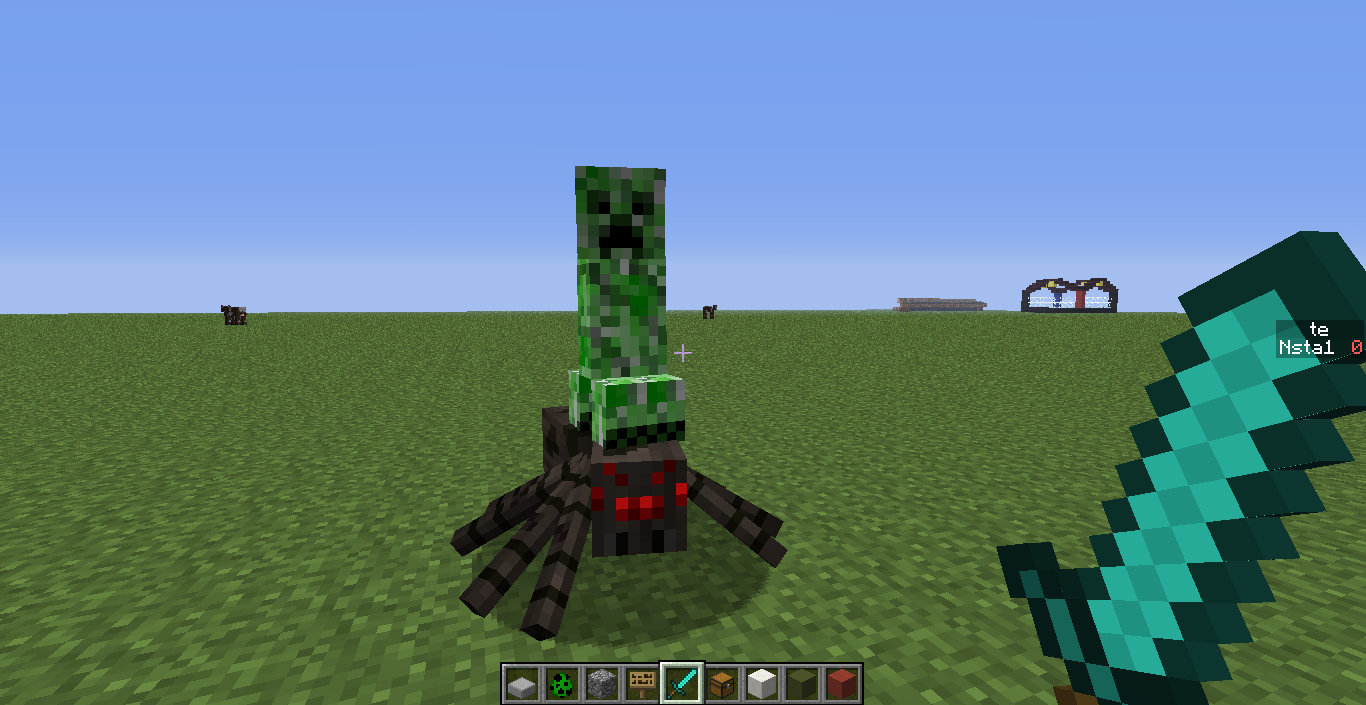 Detail Minecraft Skeleton Riding A Spider Nomer 41