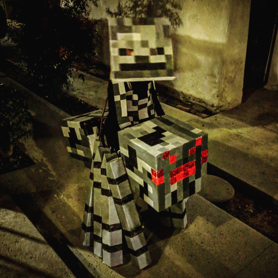 Detail Minecraft Skeleton Riding A Spider Nomer 49