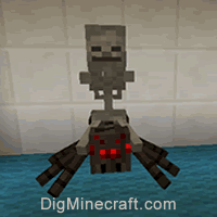 Detail Minecraft Skeleton Riding A Spider Nomer 8
