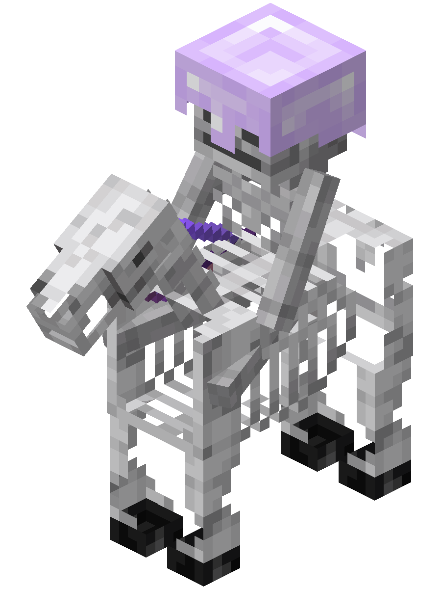 Minecraft Skeleton Trap Horse - KibrisPDR