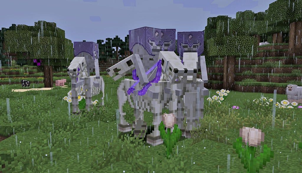 Detail Minecraft Skeleton Trap Horse Nomer 22