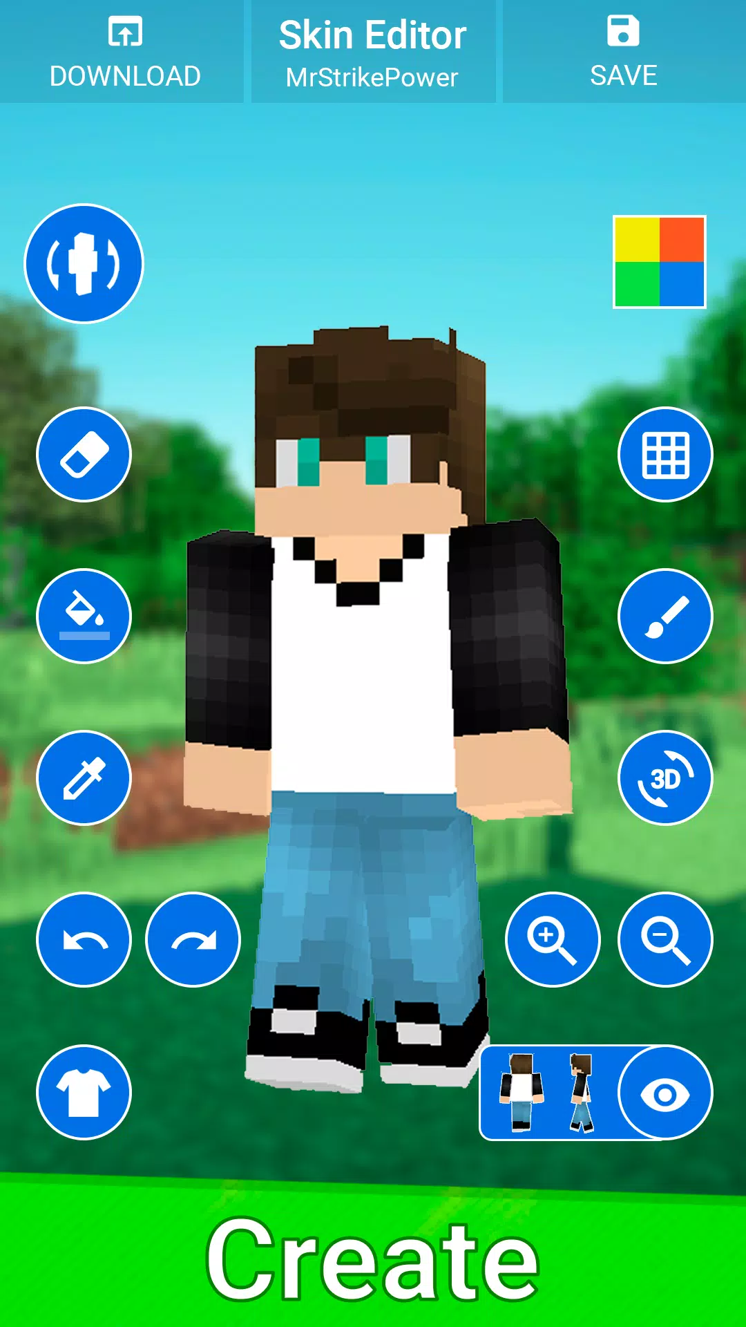 Detail Minecraft Skins Editor Nomer 11