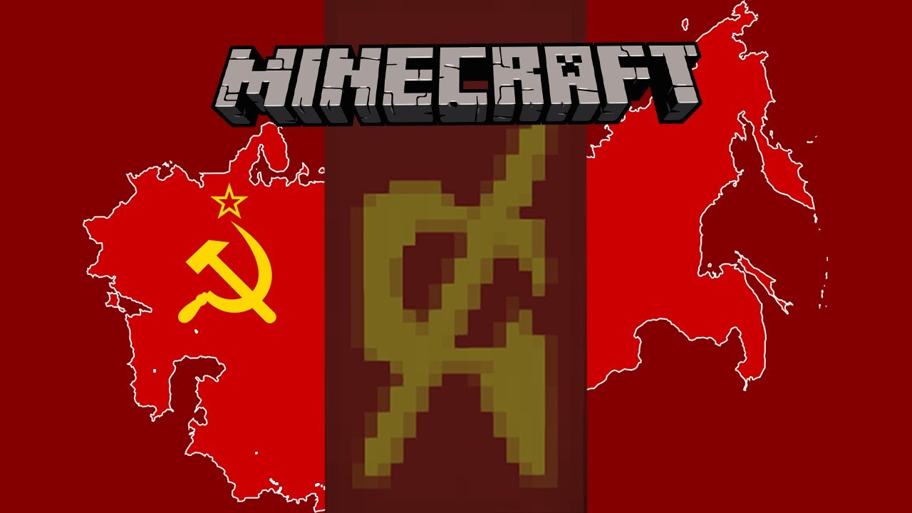 Detail Minecraft Soviet Union Banner Nomer 6