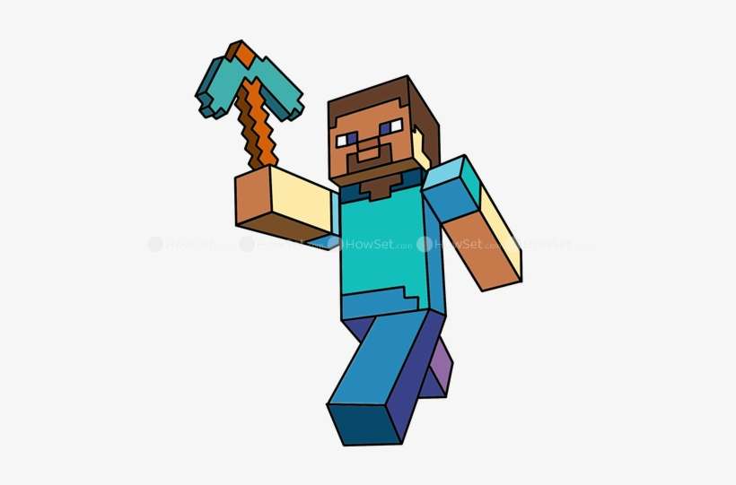Minecraft Steve Clipart - KibrisPDR