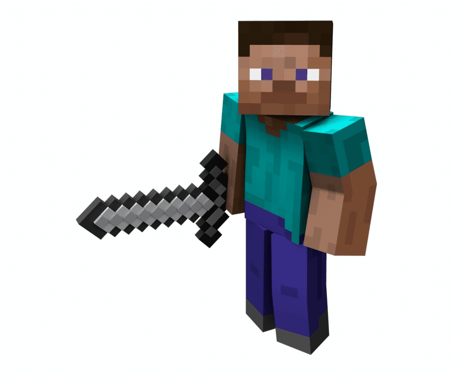 Detail Minecraft Steve Clipart Nomer 11