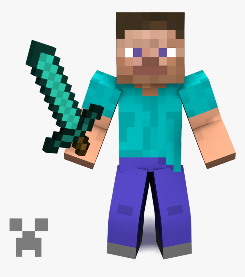 Detail Minecraft Steve Clipart Nomer 12