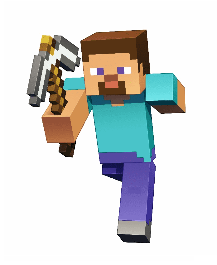 Detail Minecraft Steve Clipart Nomer 2
