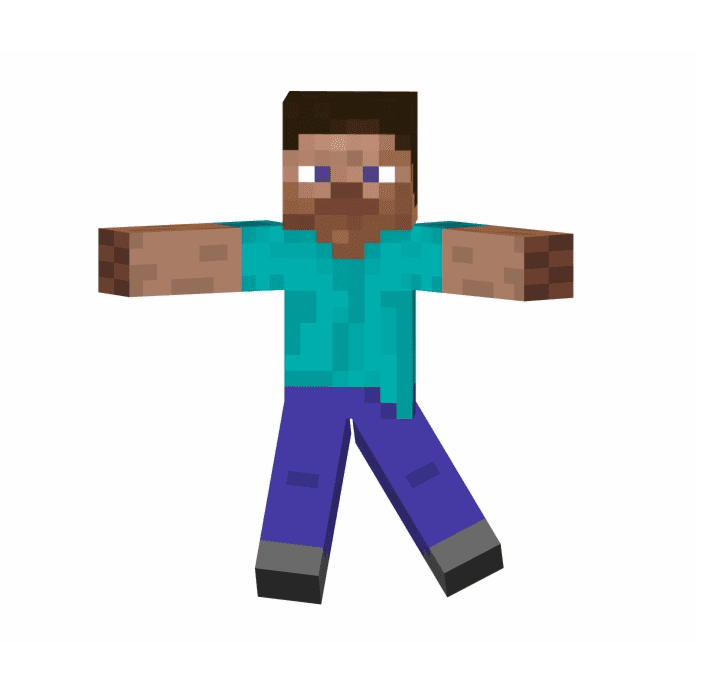 Detail Minecraft Steve Clipart Nomer 21