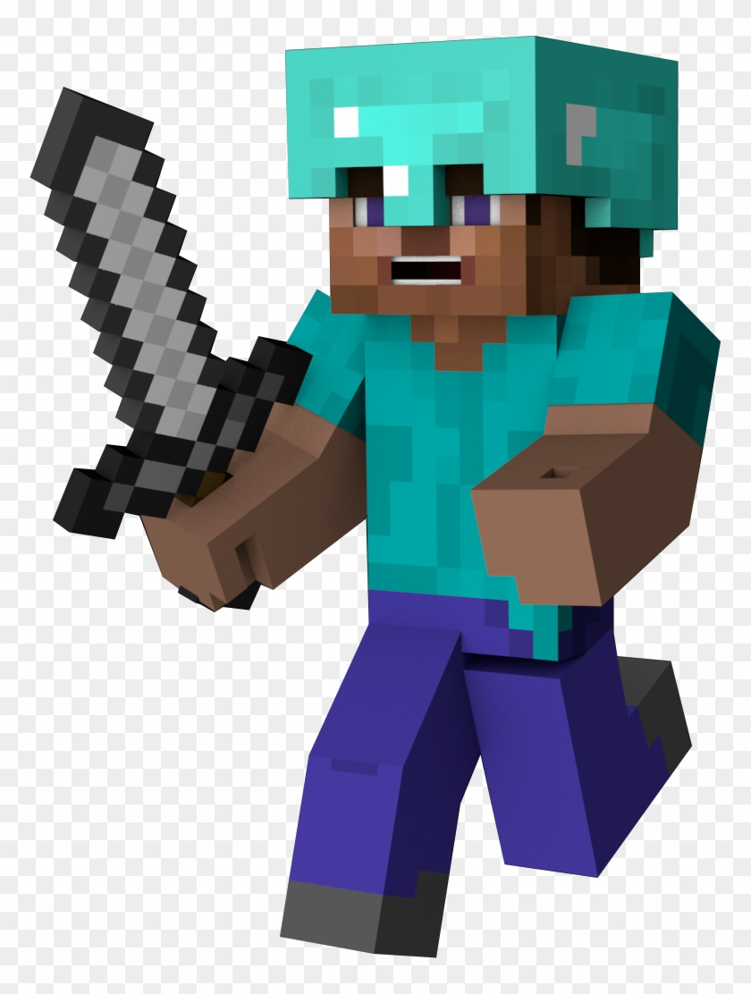 Detail Minecraft Steve Clipart Nomer 26