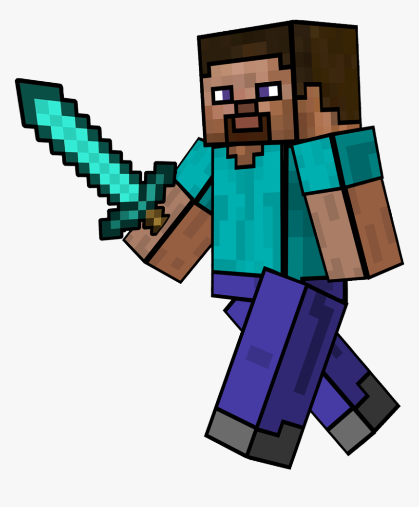 Detail Minecraft Steve Clipart Nomer 4