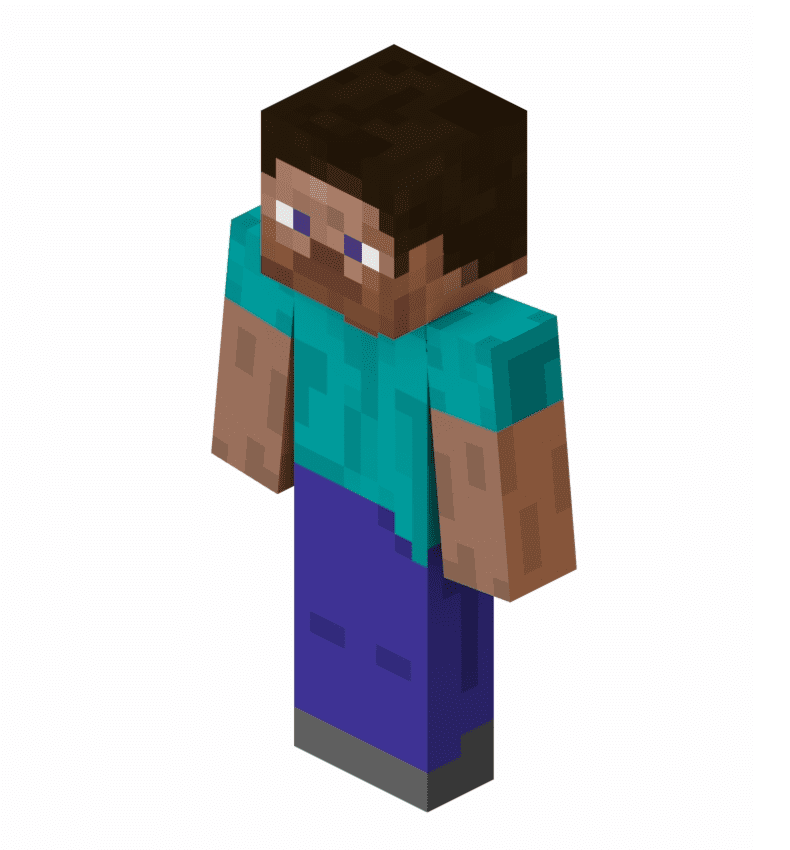 Detail Minecraft Steve Clipart Nomer 6