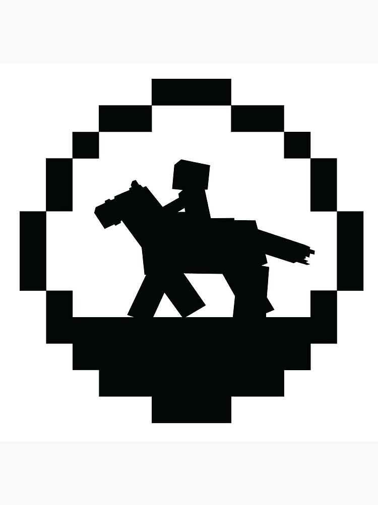 Detail Minecraft Steve Silhouette Nomer 23