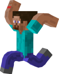 Detail Minecraft Steve Silhouette Nomer 28