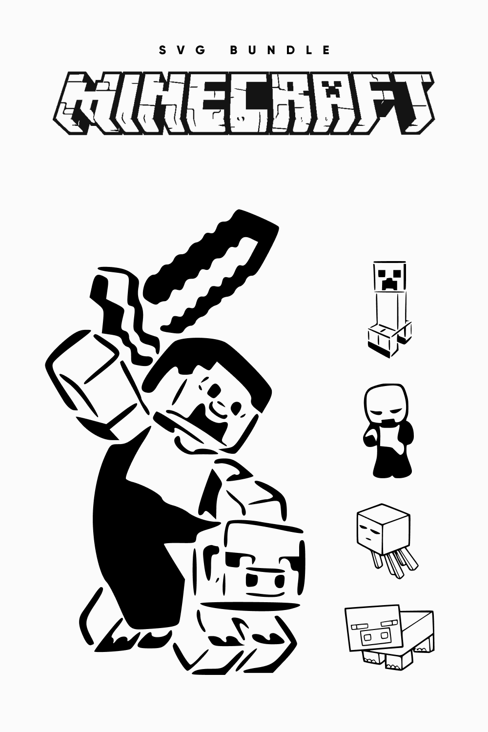 Detail Minecraft Steve Silhouette Nomer 36