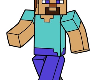 Detail Minecraft Steve Silhouette Nomer 43