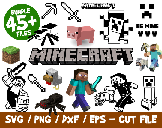 Detail Minecraft Steve Silhouette Nomer 44
