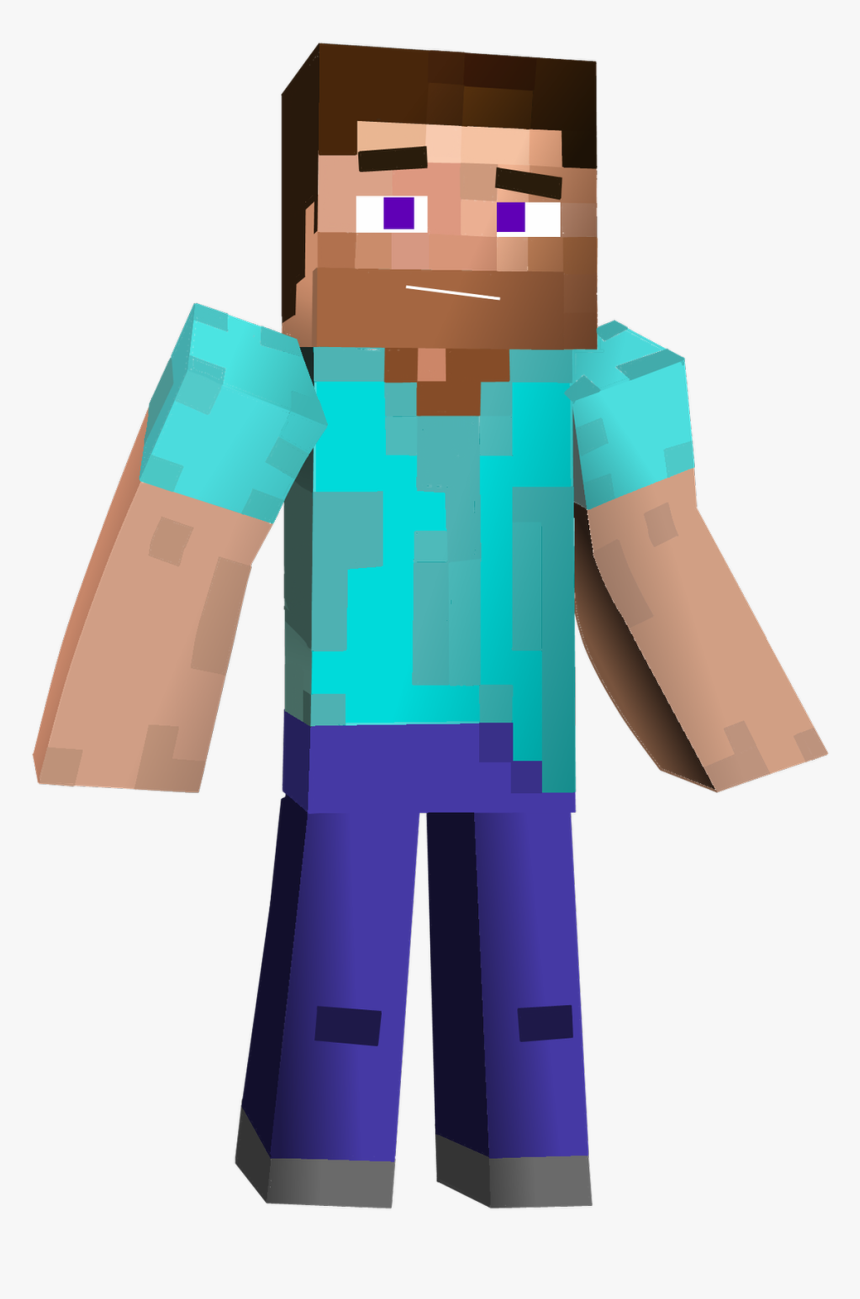 Detail Minecraft Steve Transparent Background Nomer 4