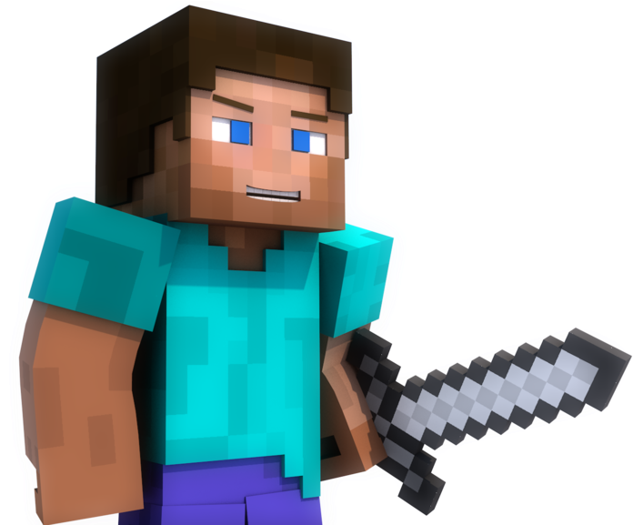 Detail Minecraft Steve Transparent Background Nomer 31