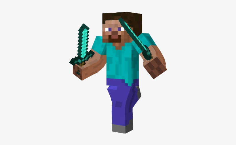 Detail Minecraft Steve Transparent Background Nomer 53