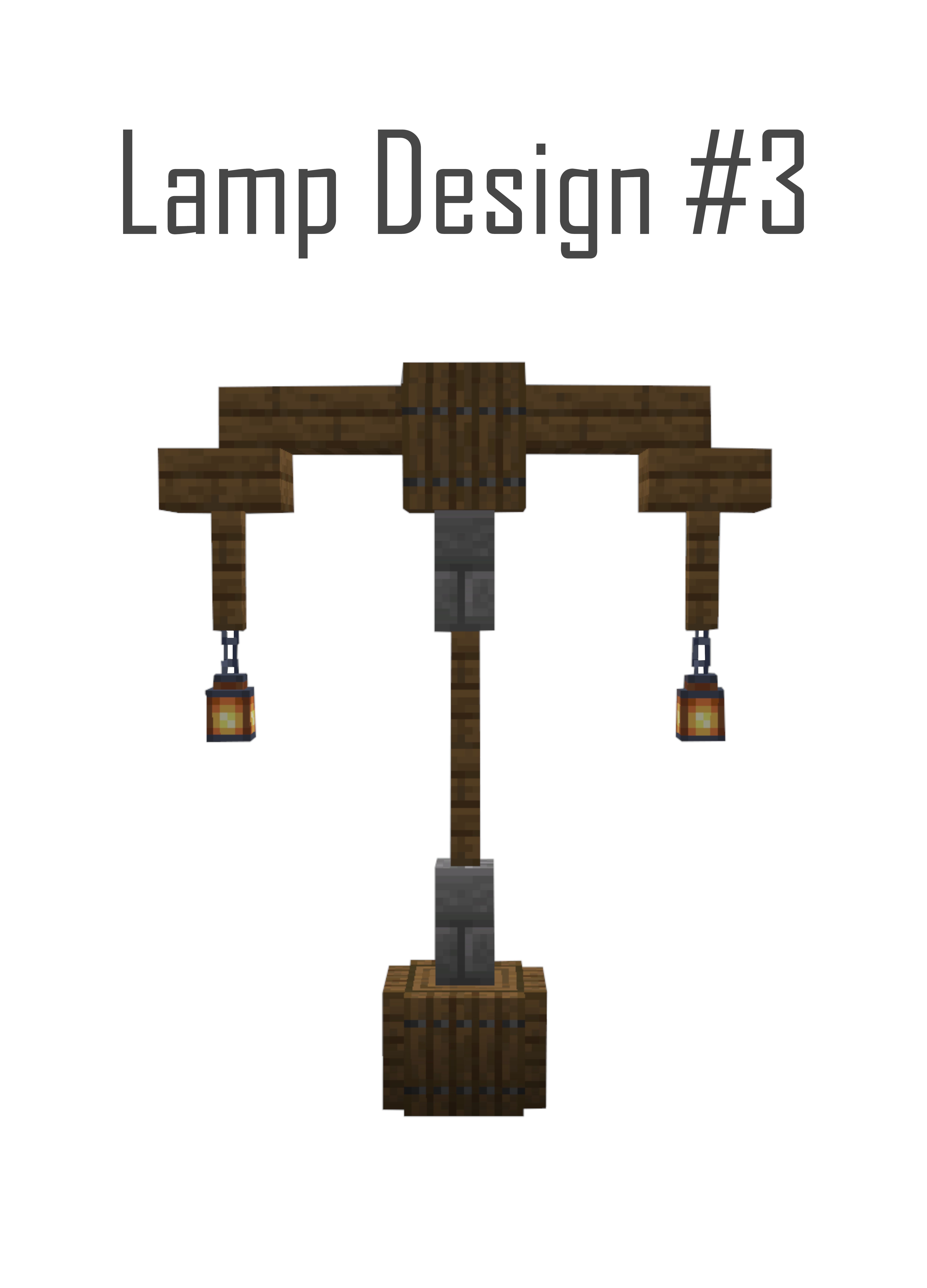 Detail Minecraft Street Lamp Design Nomer 11