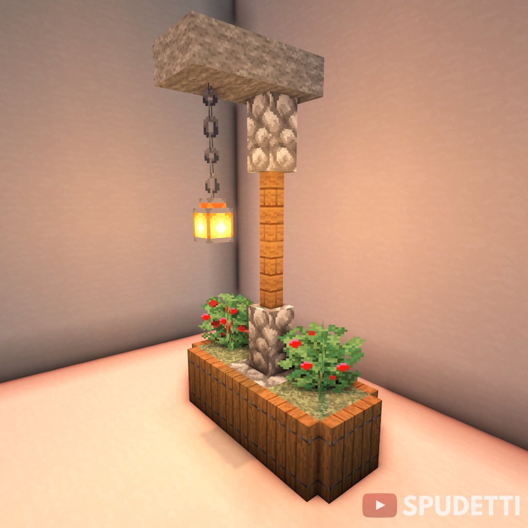 Detail Minecraft Street Lamp Design Nomer 31