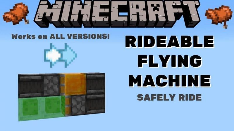 Detail Minecraft Upwards Flying Machine Nomer 14