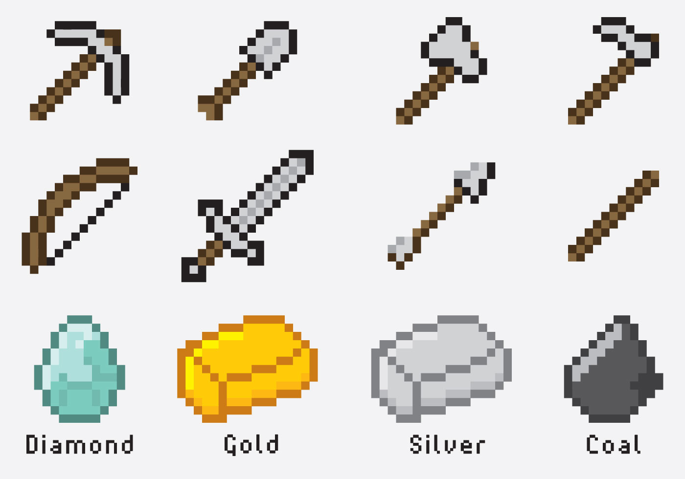 Detail Minecraft Vector Images Nomer 12