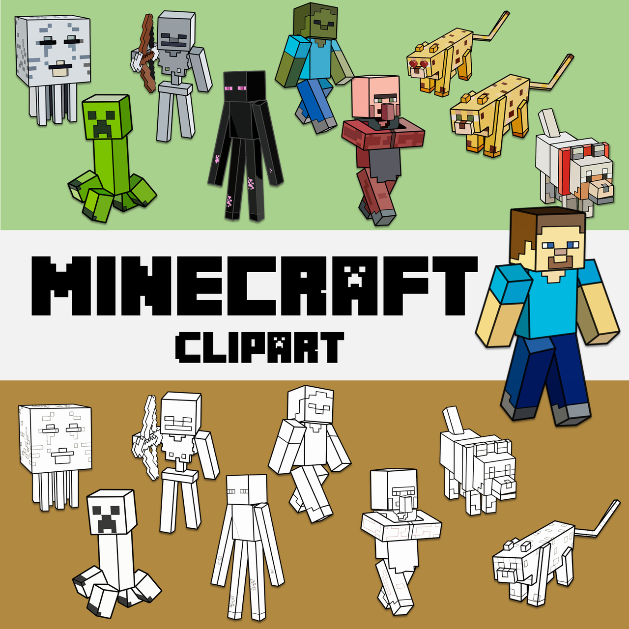 Detail Minecraft Vector Images Nomer 19