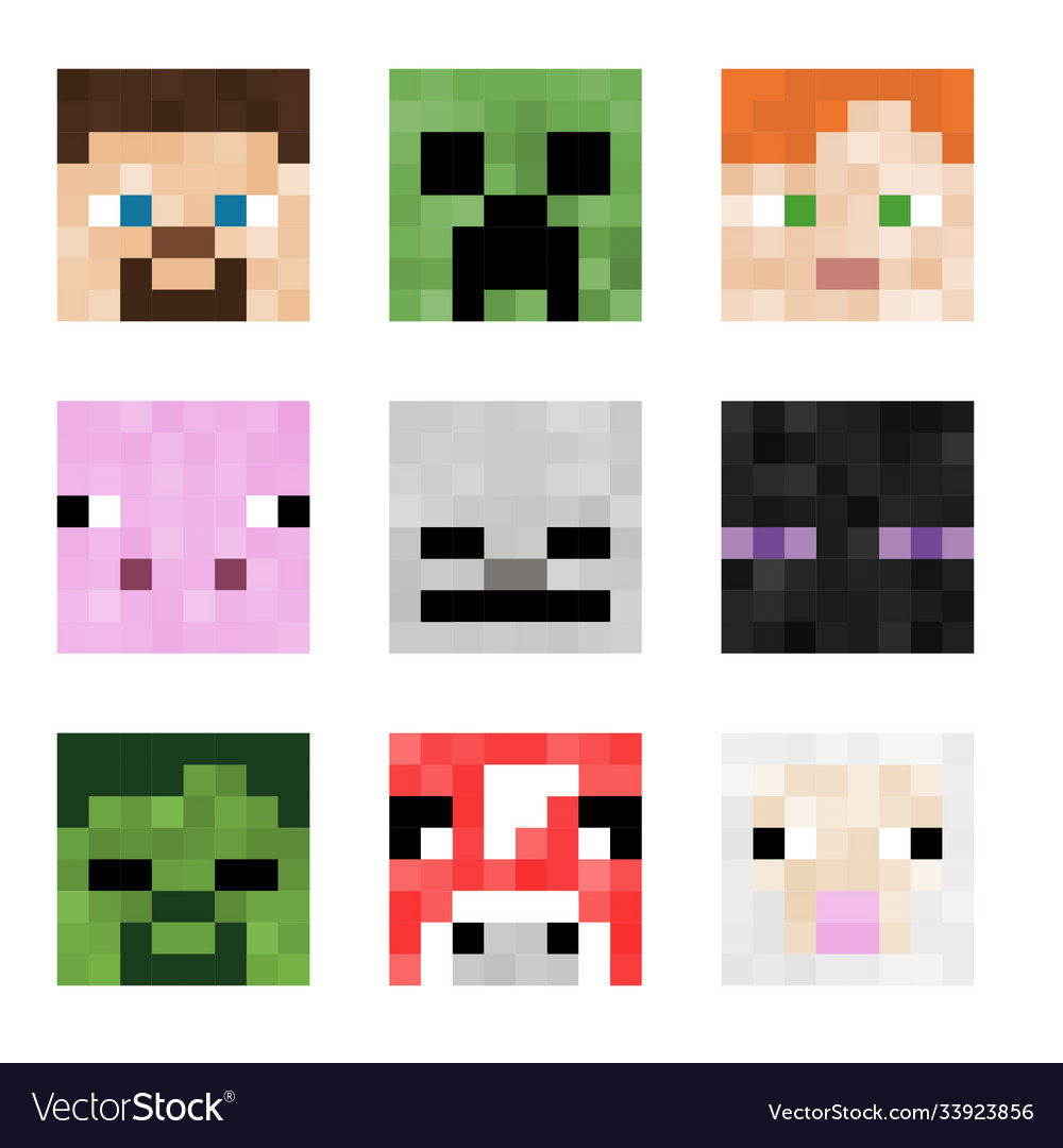 Detail Minecraft Vector Images Nomer 3