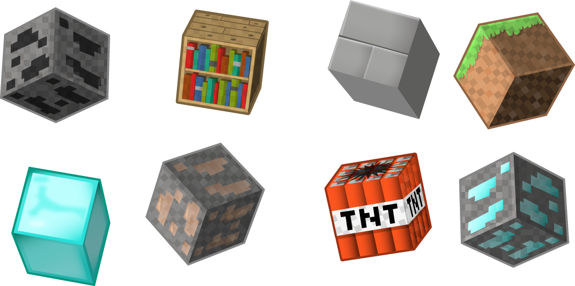 Detail Minecraft Vector Images Nomer 27