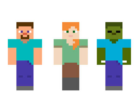Detail Minecraft Vector Images Nomer 39