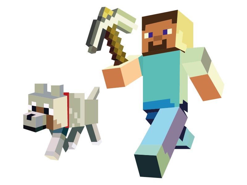 Detail Minecraft Vector Images Nomer 6