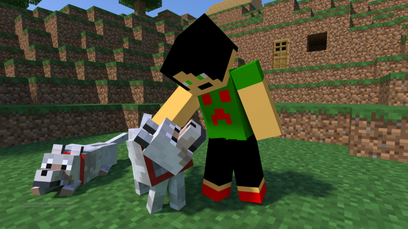 Detail Minecraft Wallpaper Maker Nomer 22