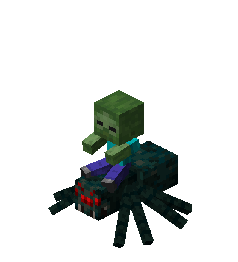 Detail Minecraft Zombie Jockey Nomer 13