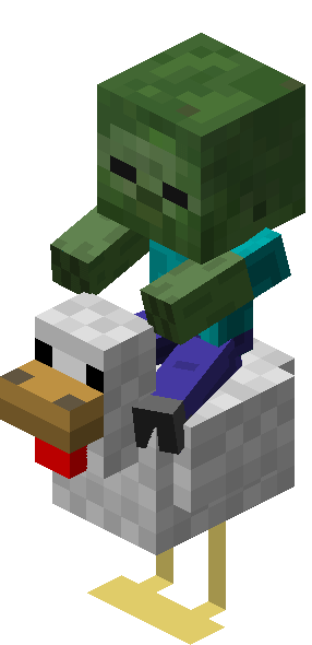 Detail Minecraft Zombie Jockey Nomer 4