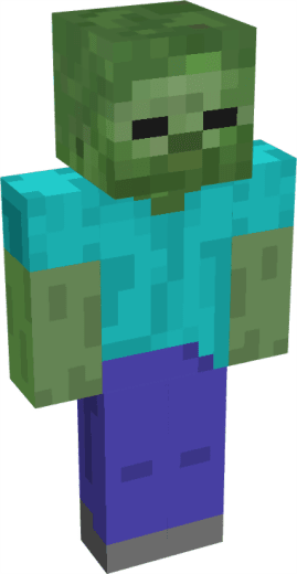 Detail Minecraft Zombie Png Nomer 54